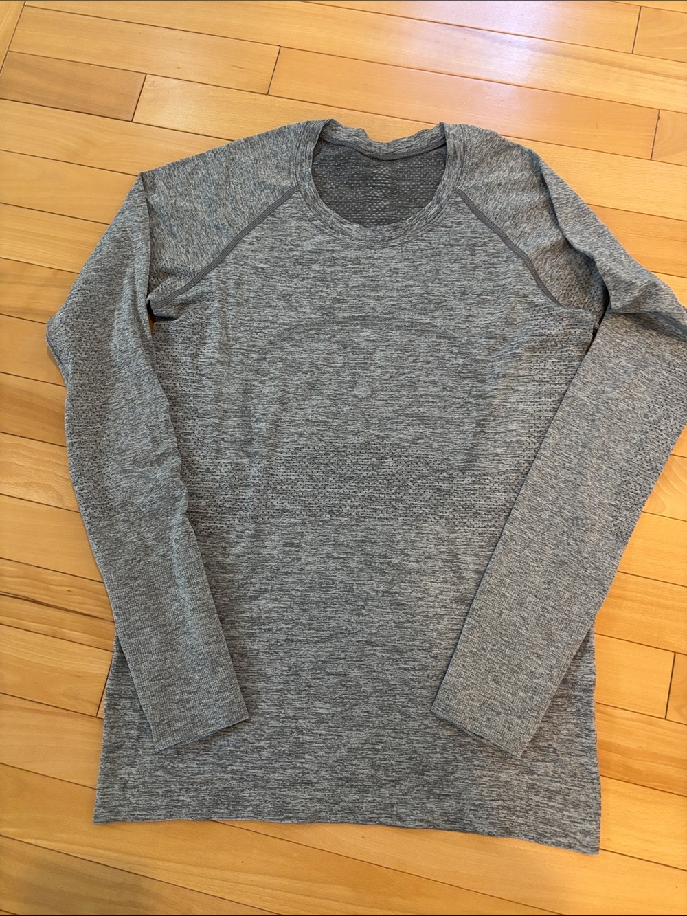 lululemon athletica Swiftly Grey Marled Long-Sleeve Tee